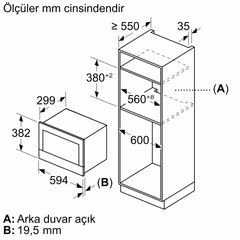 SİEMENS BE732L1B1 IQ700 ANKASTRE MİKRODALGA FIRIN