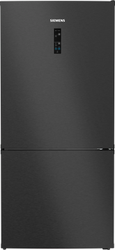 iQ700 Alttan Donduruculu Buzdolabı 186 x 86 cm BlackSteel