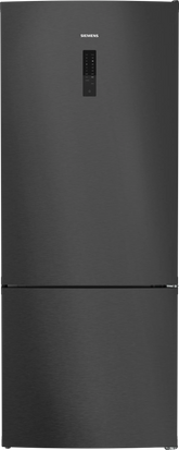 iQ500 Alttan Donduruculu Buzdolabı 186 x 75 cm BlackSteel
