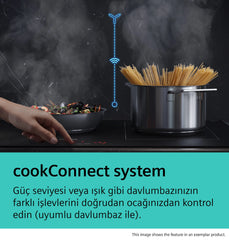 Siemens iQ700 EX675LYV1E İndüksiyonlu Ocak 60 cm Çerçeveli Montaj