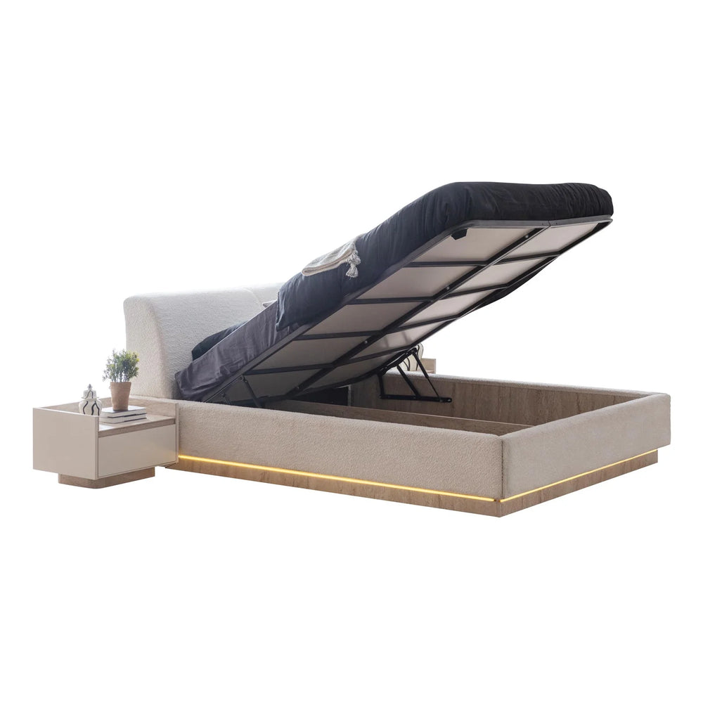 Senkron Yatak Odası Takımı - 6 parça bazalı yatak odası takımı