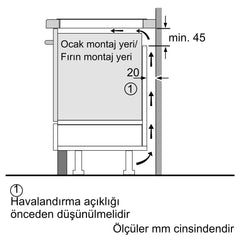 Siemens iQ100 EU611AGA5E İndüksiyonlu Ocak 60 cm Çerçevesiz Yüzey