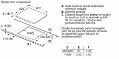 Siemens iQ700 EX675LYV1E İndüksiyonlu Ocak 60 cm Çerçeveli Montaj