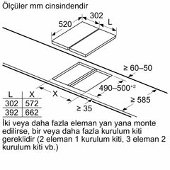 Siemens iQ300 ET375CFA1E Elektrikli Domino Ocak 30 cm Çerçeveli Montaj