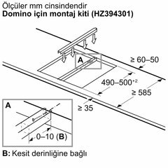 Siemens iQ300 ET375CFA1E Elektrikli Domino Ocak 30 cm Çerçeveli Montaj