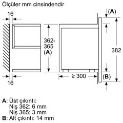 SİEMENS BE732L1B1 IQ700 ANKASTRE MİKRODALGA FIRIN