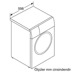 SİEMENS WG44B2A0TR IQ700 9 KG ÇAMAŞIR MAKİNESİ