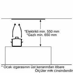 SİEMENS LB73NAA30 IQ100 GÖMME ASPİRATÖR