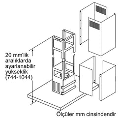 SİEMENS LF97BBM50 IQ300 ADA TİPİ DAVLUMBAZ 90 CM