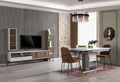 Lecco Yemek Odası Takımı (6 Sandalye)