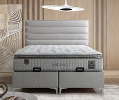 Milano Yatak Seti - 160x200 sandıklı baza ve başlık