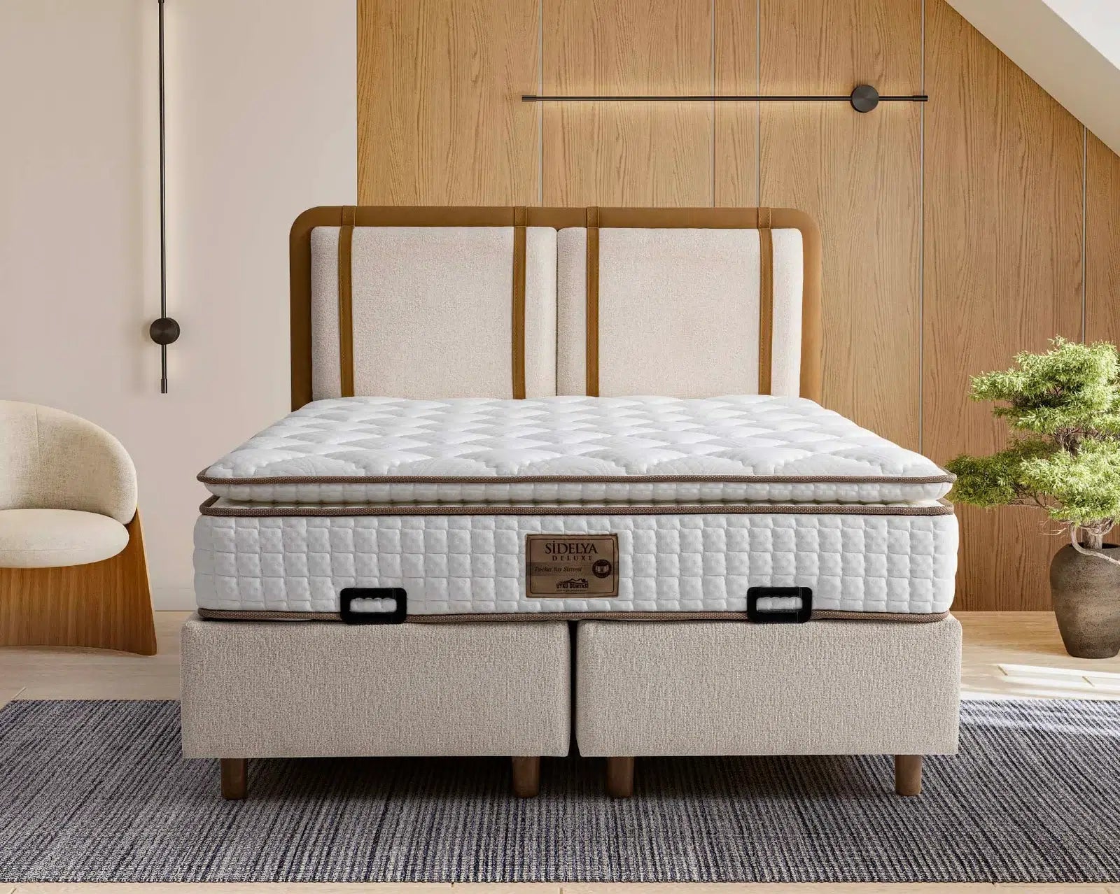 Sidelya Deluxe Yatak Seti 160×200