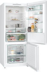iQ300 Alttan Donduruculu Buzdolabı 186 x 75 cm Beyaz, Total noFrost KG76NVWE0N