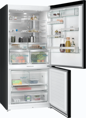 iQ700 Alttan Donduruculu Buzdolabı 186 x 86 cm BlackSteel