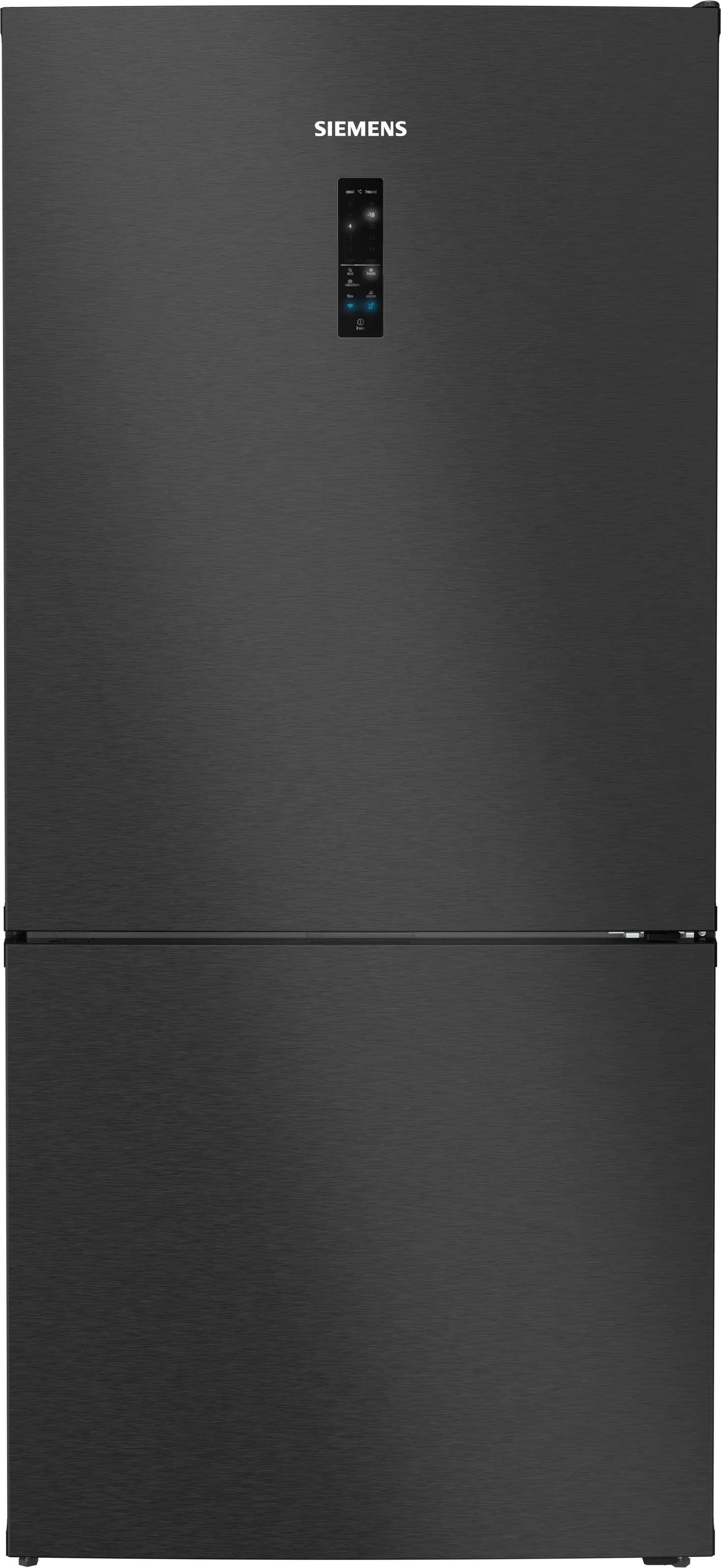 iQ700 Alttan Donduruculu Buzdolabı 186 x 86 cm BlackSteel
