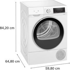 iQ300 Isı Pompalı Kurutma Makinesi 9 kg WQ42A201TR