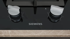 Siemens iQ700 Gazlı Domino Ocak 30 cm Seramik, Siyah