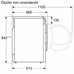 iQ700 Isı Pompalı Kurutma Makinesi 9 kg WQ45B2A0TR