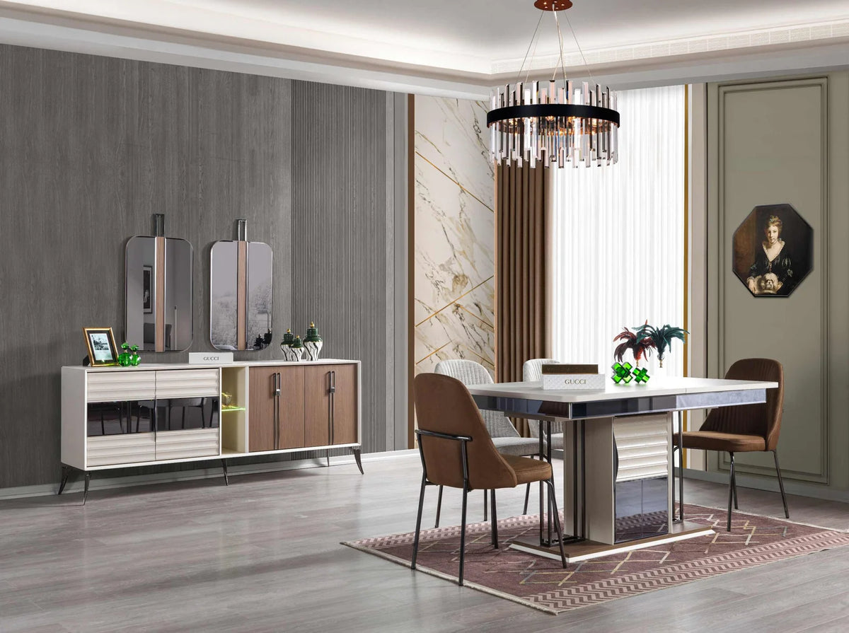 Lecco Yemek Odası Takımı (6 Sandalye)